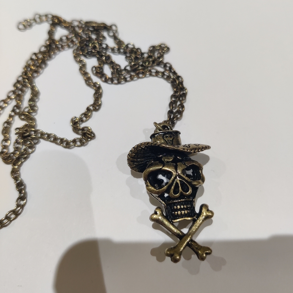 Pirate Skull Necklace
